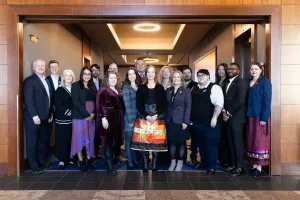The AIOC team posing for group photo